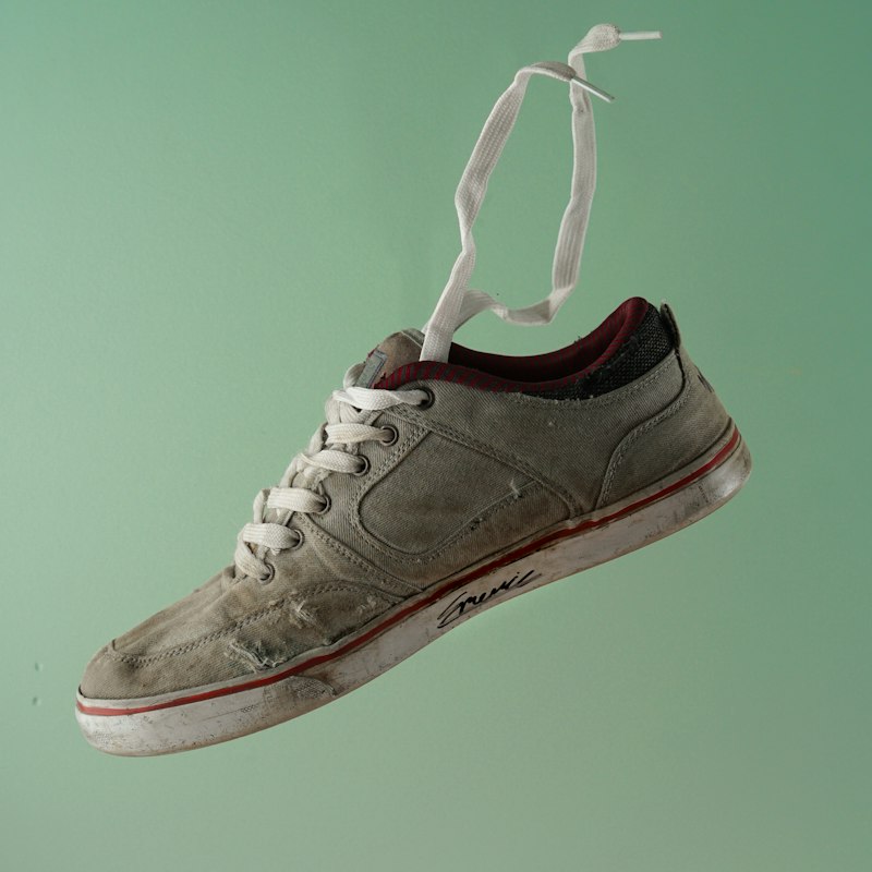 Suede sneaker