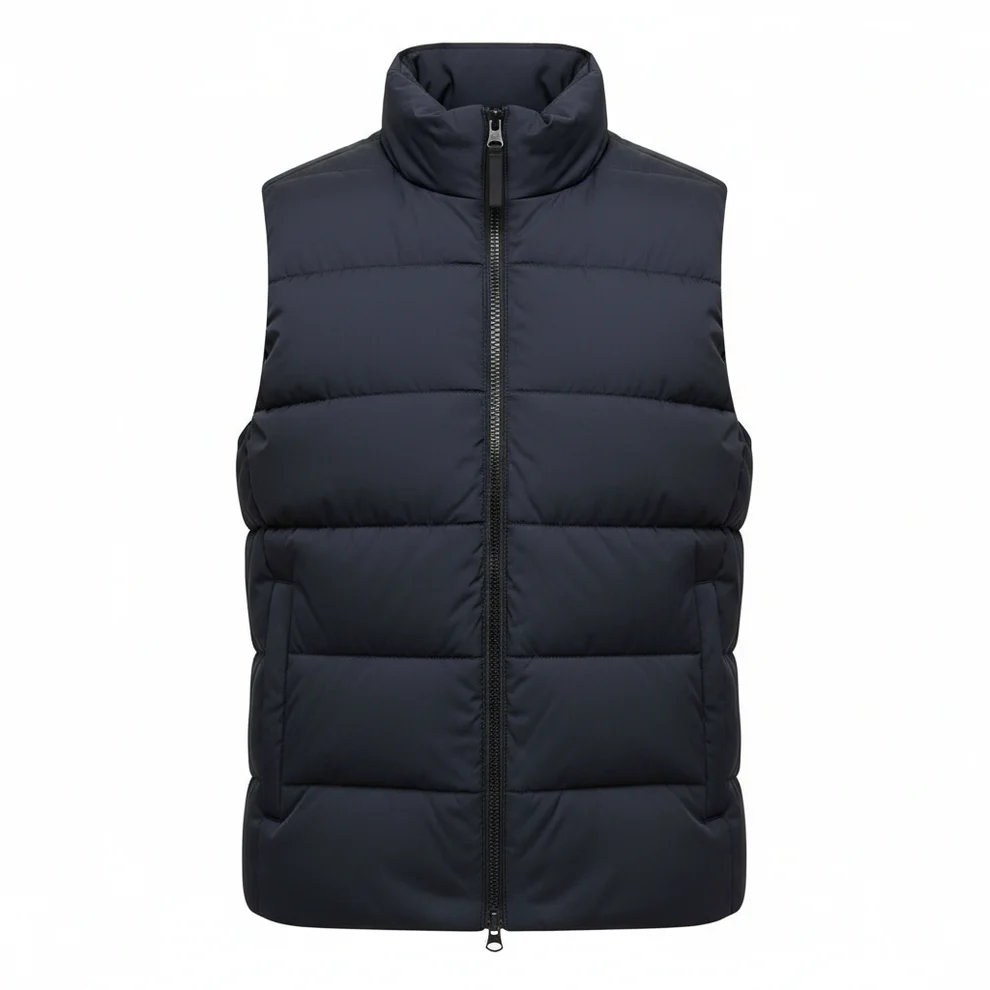 Puffer Vest · Black
